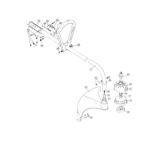 Part Location Diagram of 682062 Lawn Boy Throttle Cable Hsg